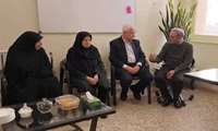 دیدار خانواده محترم سردار شهید سیدرضی موسوی با سرپرست دانشگاه علوم پزشکی زنجان